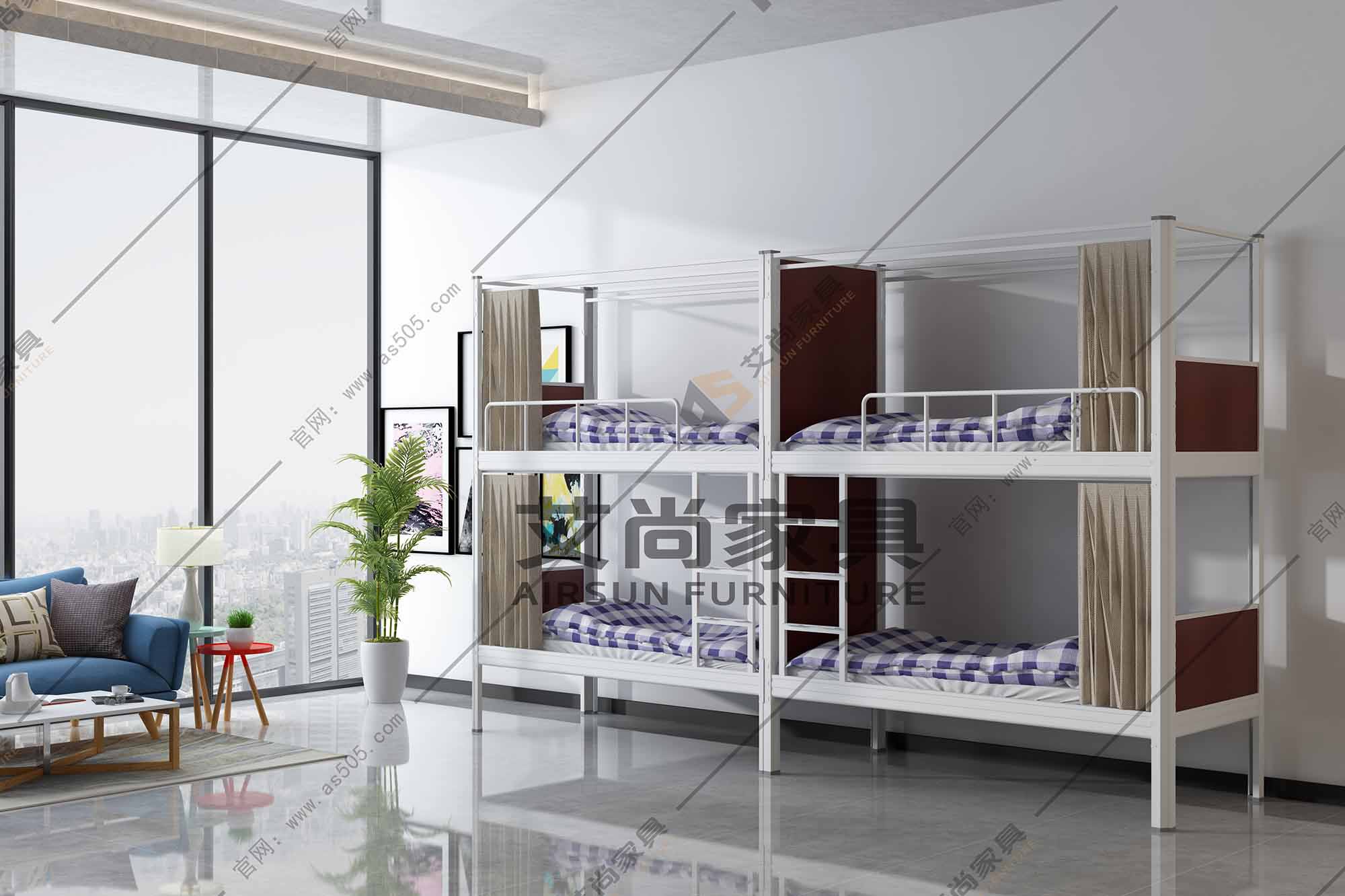 上下鋪雙層鐵床 上下鋪雙層鐵床