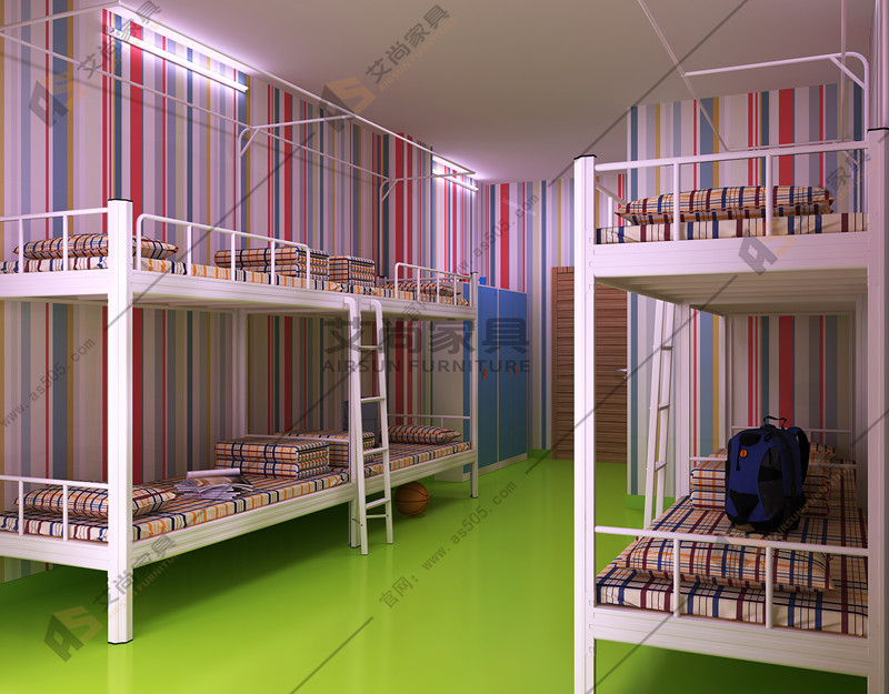 雙層鐵架床 雙層鐵架床