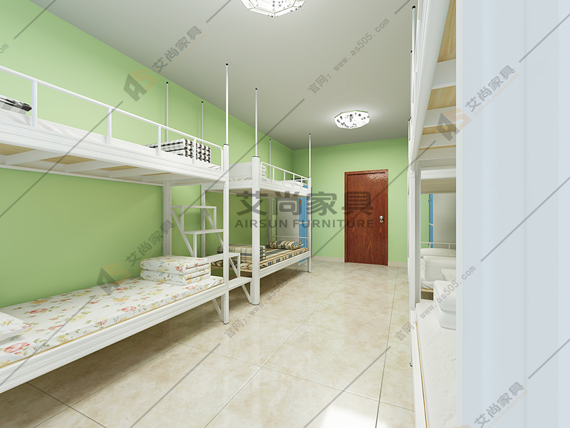 學生公寓雙層鐵架床 學生公寓雙層鐵架床