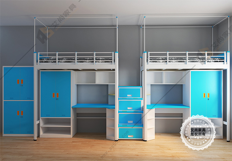 二連體學(xué)生公寓床 二連體學(xué)生公寓床