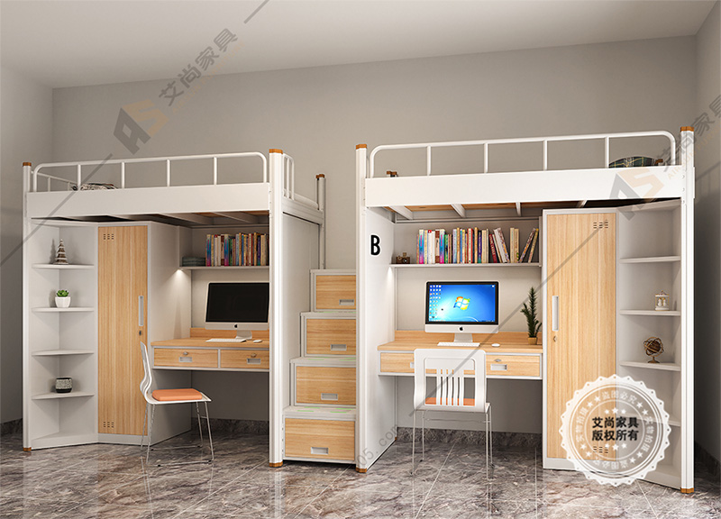 學(xué)生鋼制公寓床