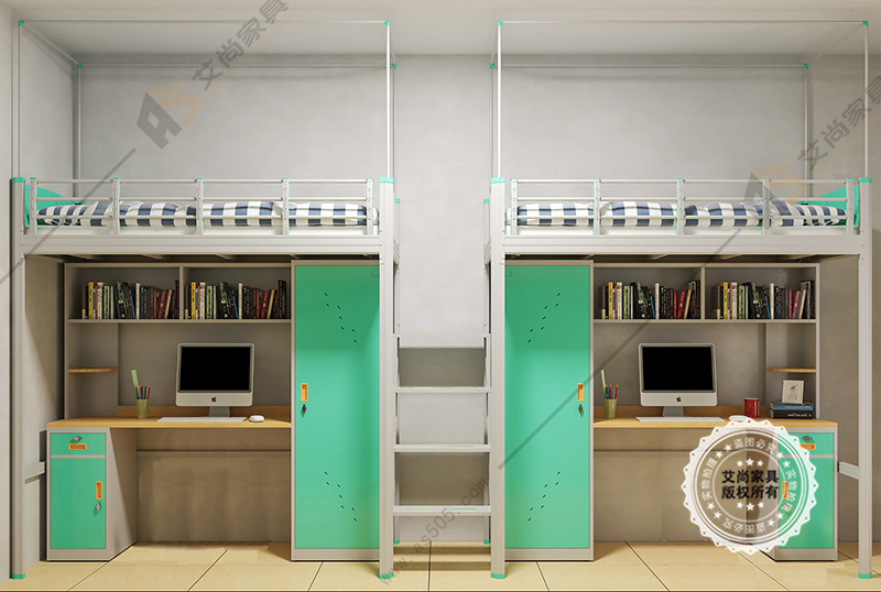 鋼制學生公寓床 鋼制學生公寓床