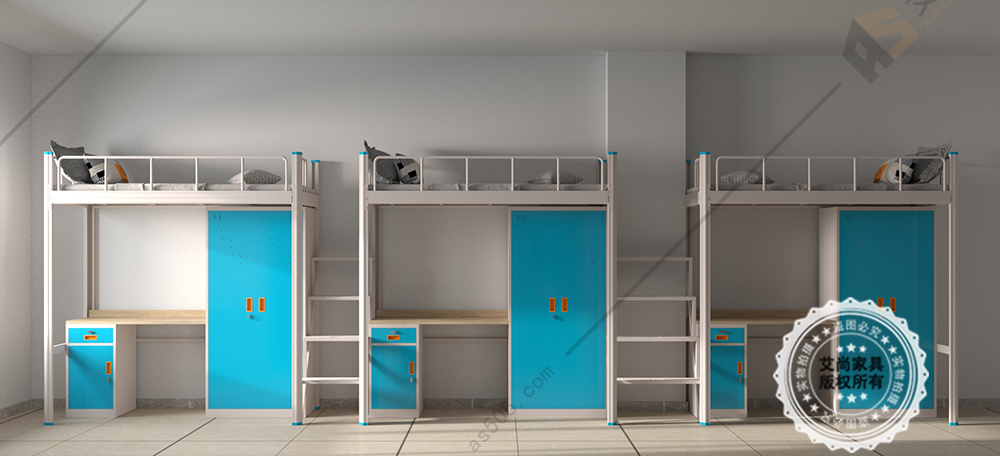 鋼制學生公寓床 鋼制學生公寓床